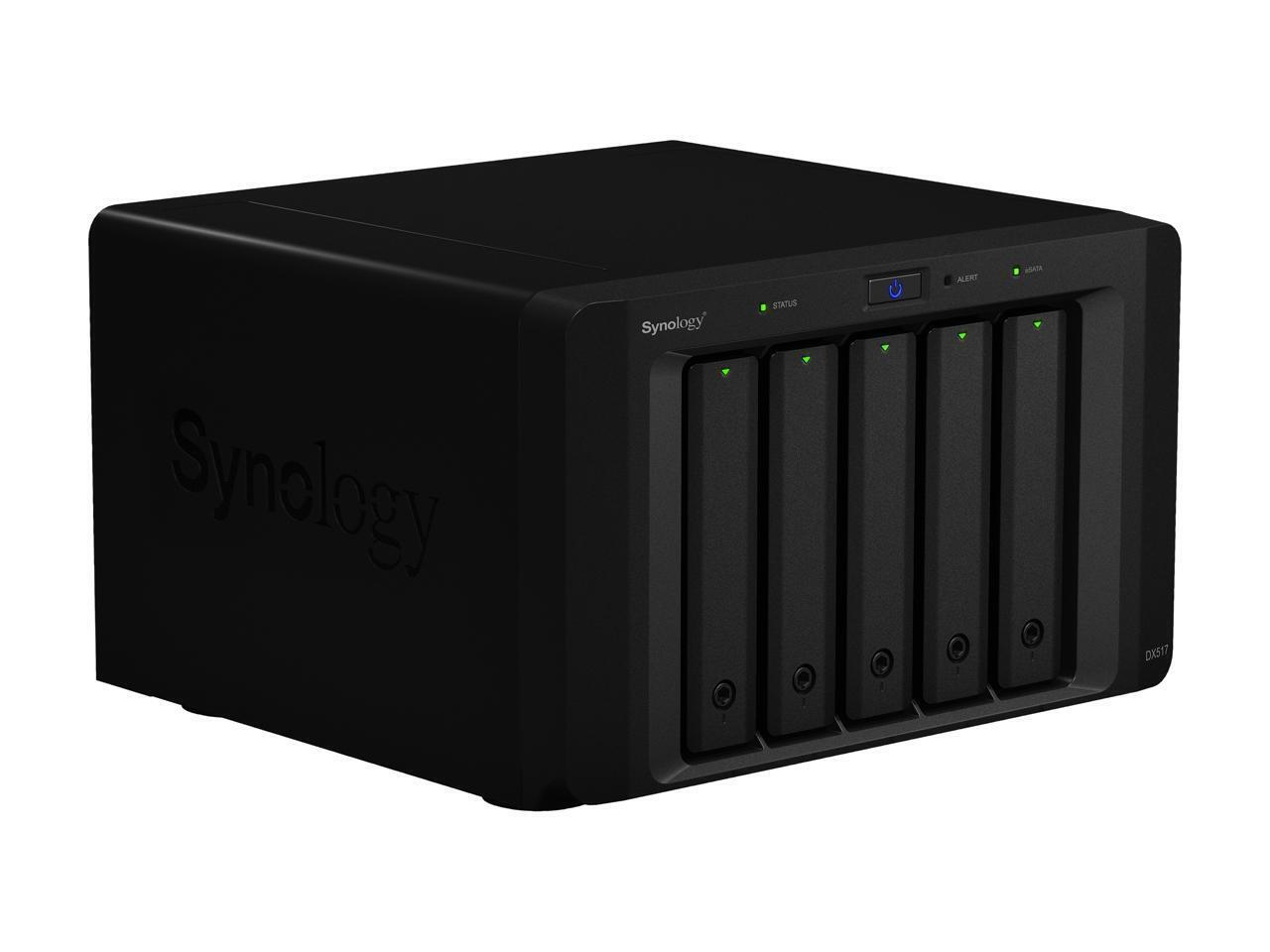 Synology DX517 Diskless System Effortless Capacity Expansion for Synology