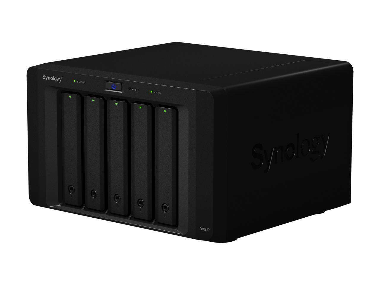 Synology DX517 Diskless System Effortless Capacity Expansion for Synology