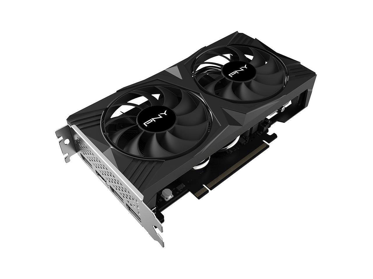 PNY GeForce RTX 4060 8GB VERTO Dual Fan Graphics Card DLSS 3