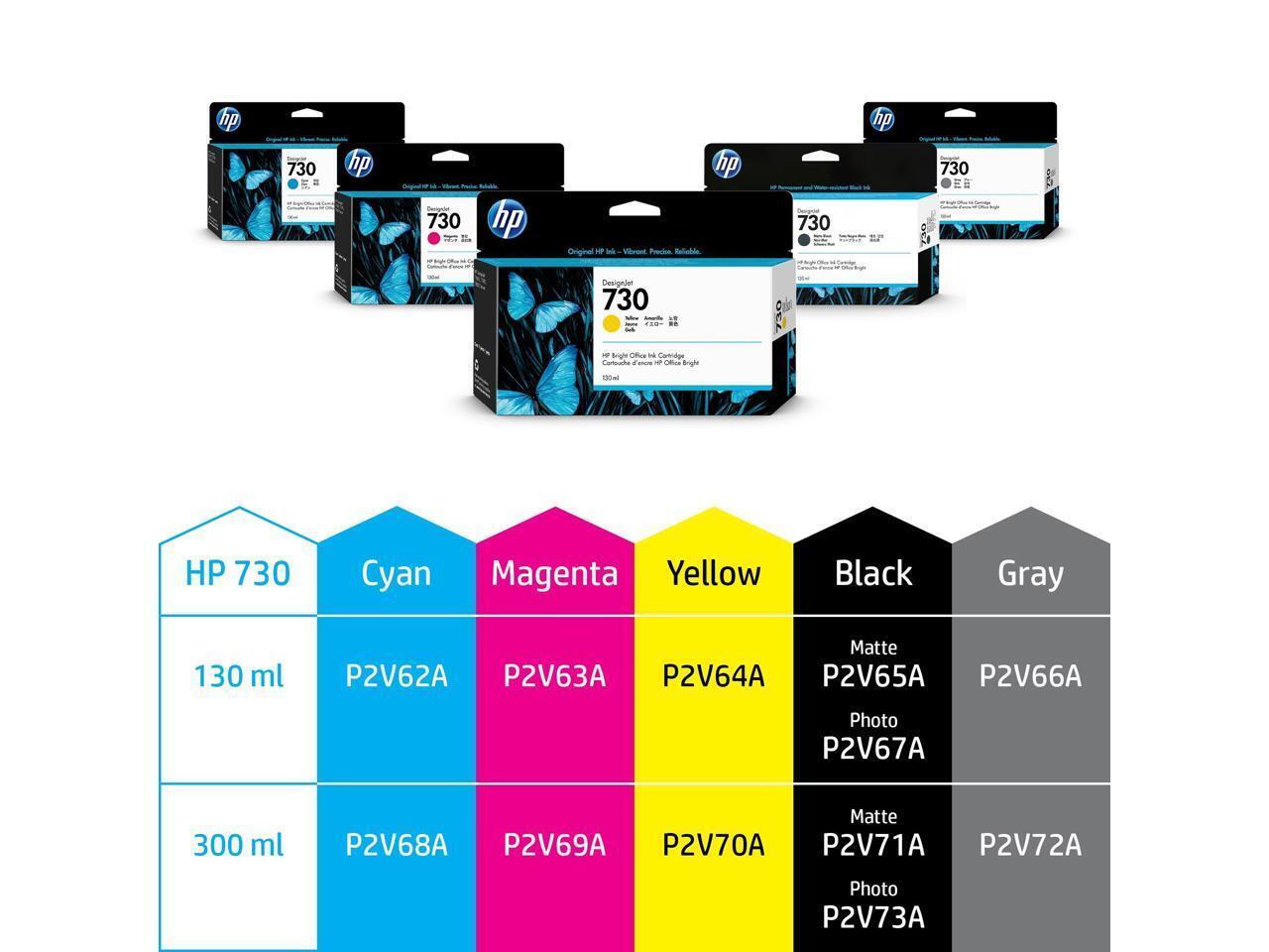 HP 730 Ink Cartridge - Magenta