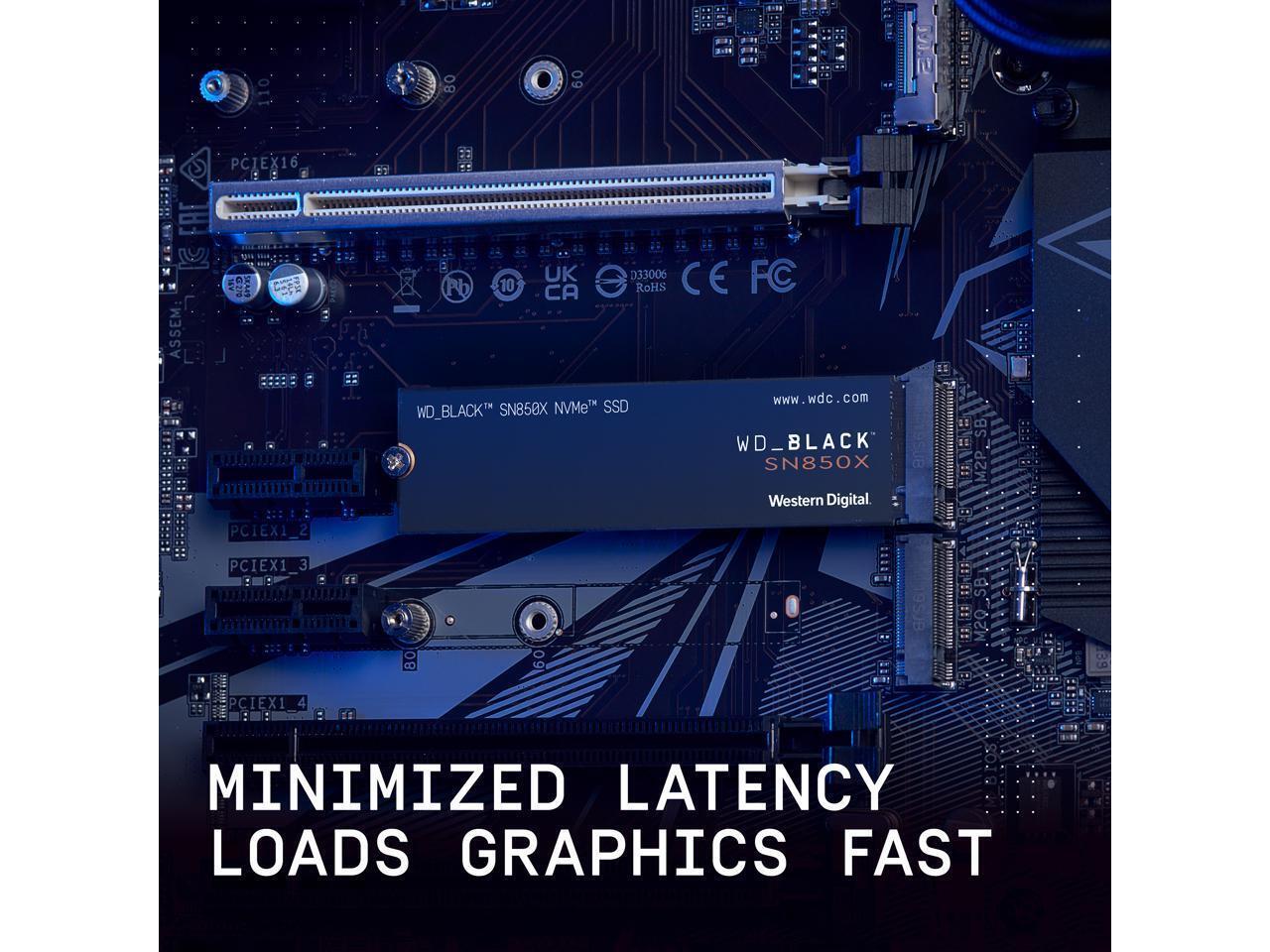 WD_BLACK SN850X NVMe M.2 2280 4TB PCI-Express 4.0 x4 Internal Solid State Drive