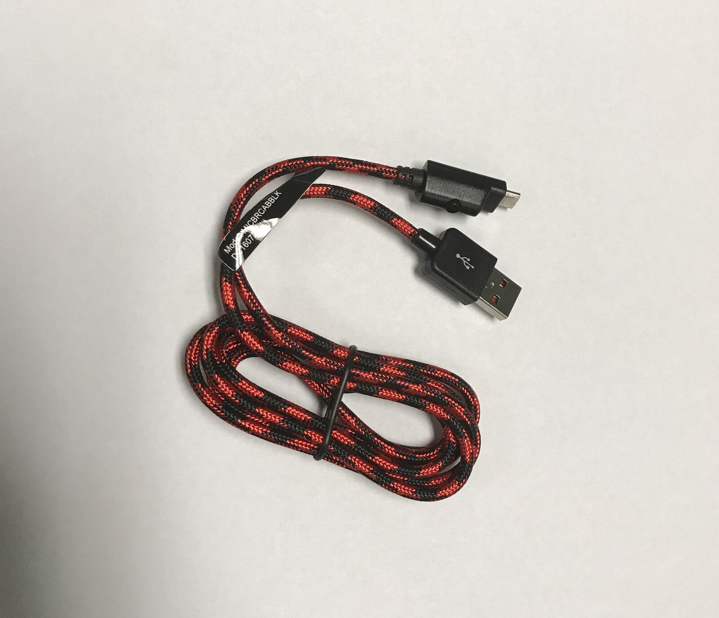 Verizon MICBRCABBLK Micbrcab Parent, Black/Red 4ft. micro USB Cable