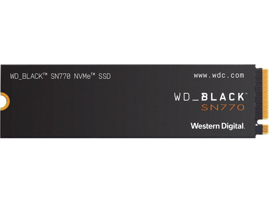 Western Digital WD_BLACK SN770 M.2 2280 1TB PCIe Gen4 16GT/s, up to 4 Lanes