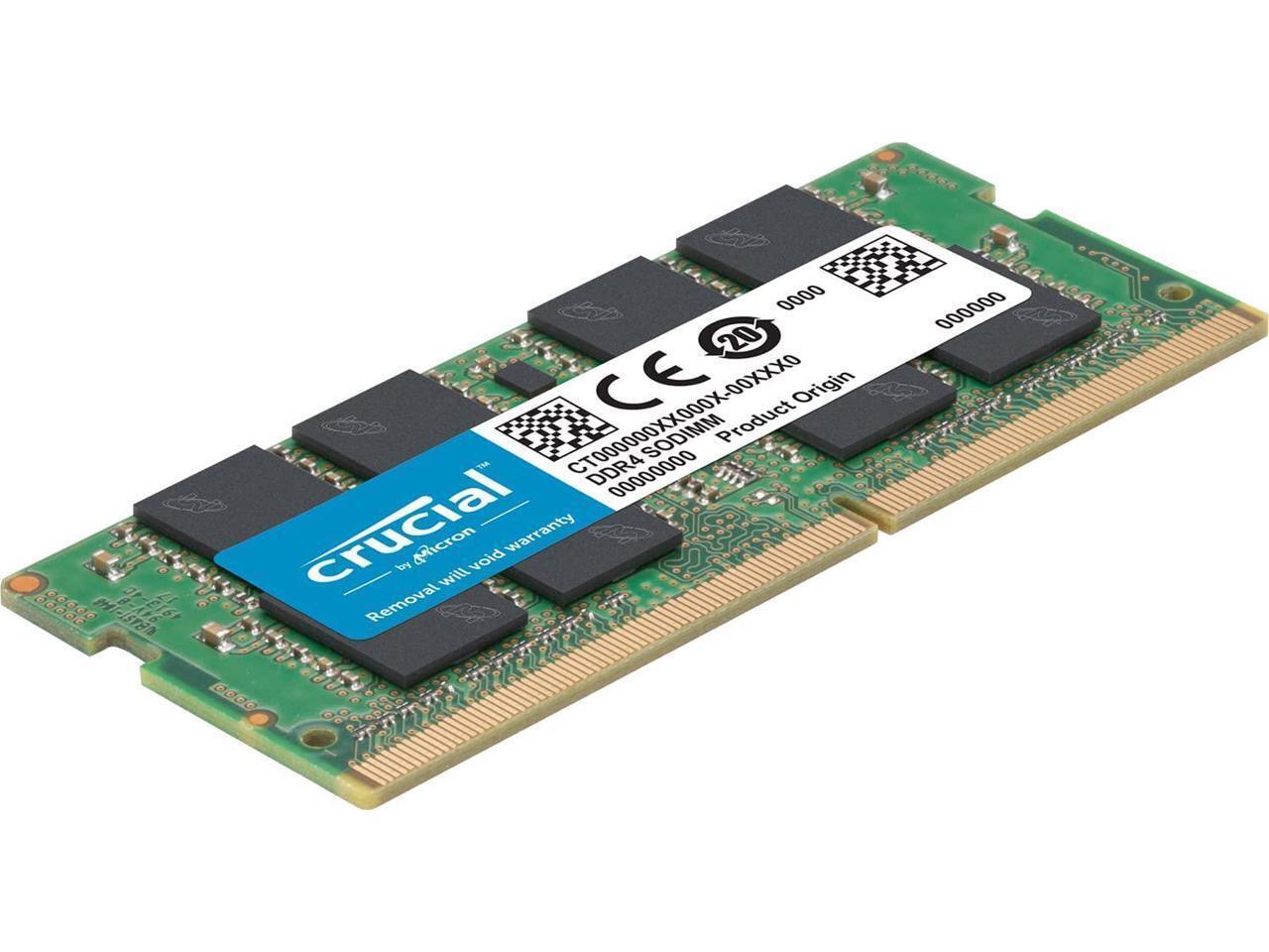 Crucial 8GB 260-Pin DDR4 SO-DIMM DDR4 3200 (PC4 25600) Laptop Memory