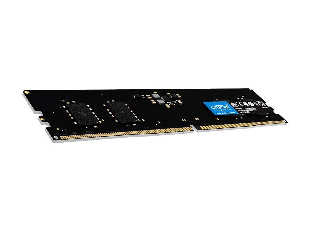 Crucial 32GB (2 x 16GB) DDR5 5600 (PC5 44800) Desktop Memory