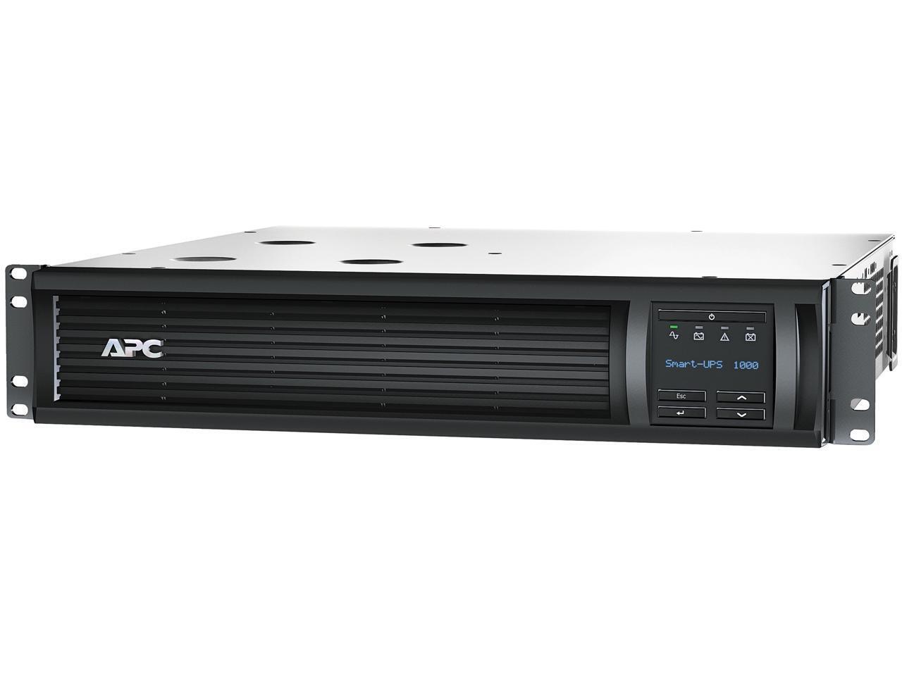 APC SMT1000RM2UC 1000 VA 700 Watts 6 Outlets UPS