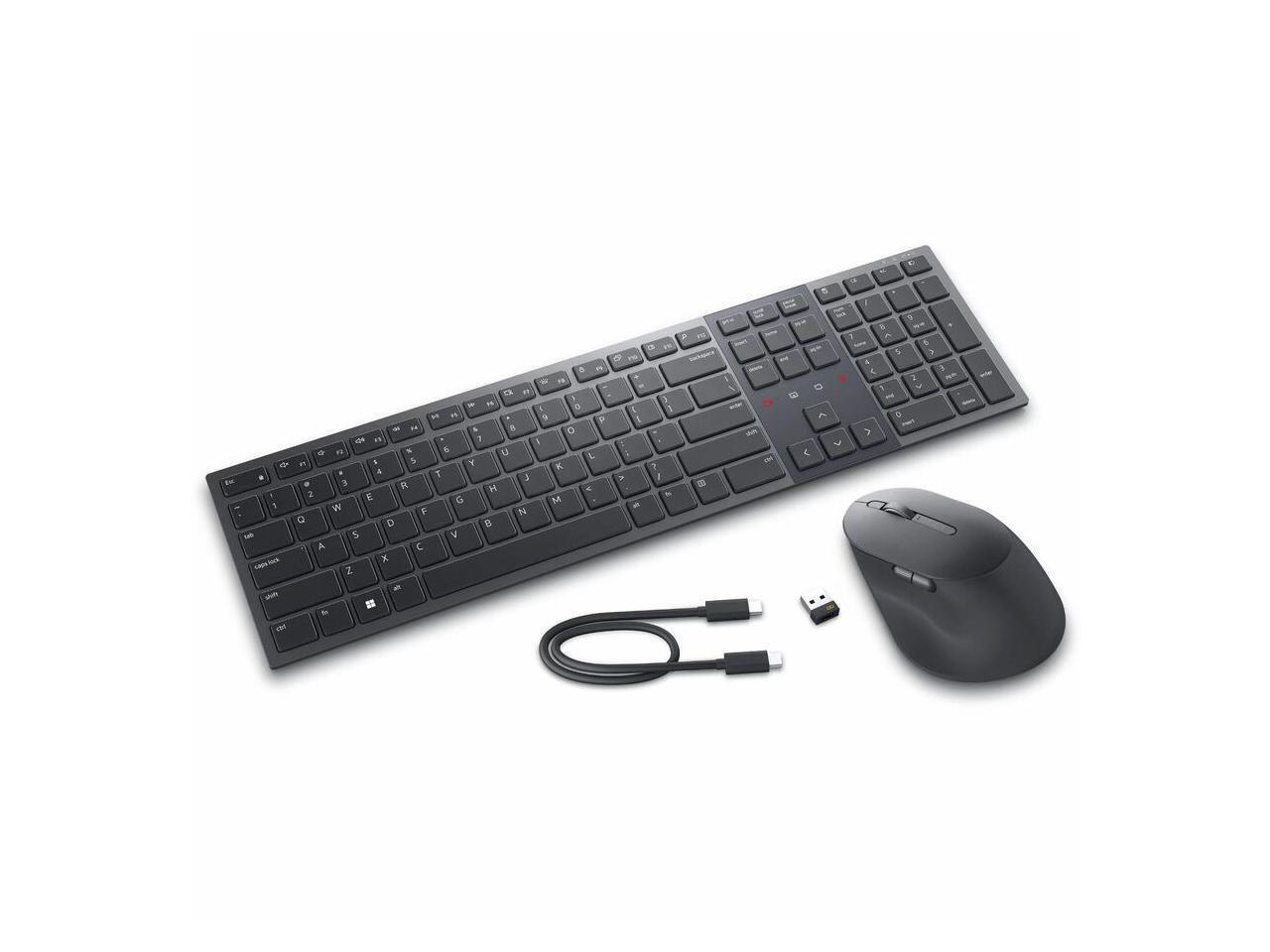 Dell Premier KM900 Keyboard and Mouse Graphite  KM900-GR-US