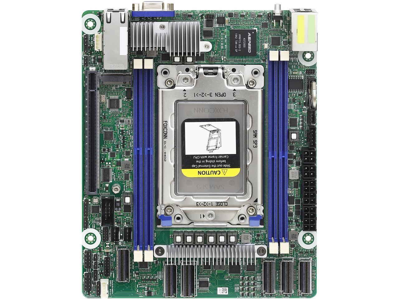 AsRock Rack ROMED4ID-2T Proprietary (Deep mini-ITX) Server Motherboard