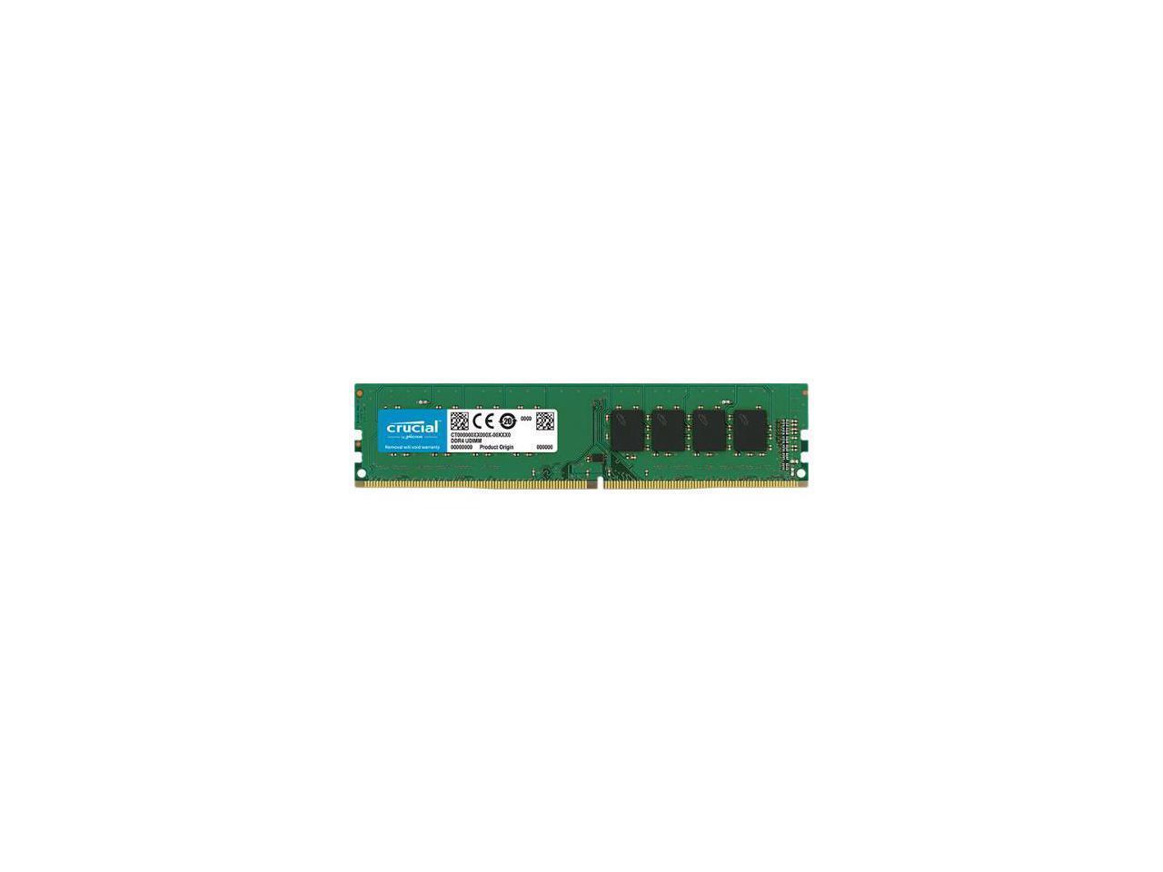 Crucial 4GB DDR4 2400 MT/s (PC4-19200) SR x8 DIMM 288-Pin - CT4G4DFS824A