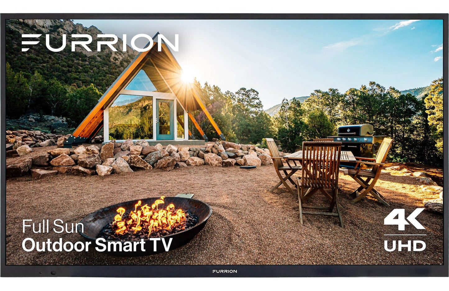 Furrion Aurora FDUB65CSA 65" full-sun outdoor Smart 4K LED UHD TV with HDR