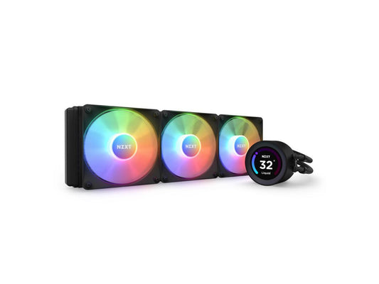 NZXT Kraken Elite RGB 360mm - RL-KR36E-B1 – RGB AIO CPU Liquid Cooler