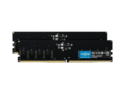 Crucial 32GB (2 x 16GB) DDR5 5600 (PC5 44800) Desktop Memory