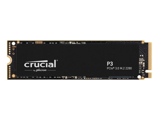 Crucial P3 4TB PCIe 3.0 3D NAND NVMe M.2 SSD, up to 3500MB/s