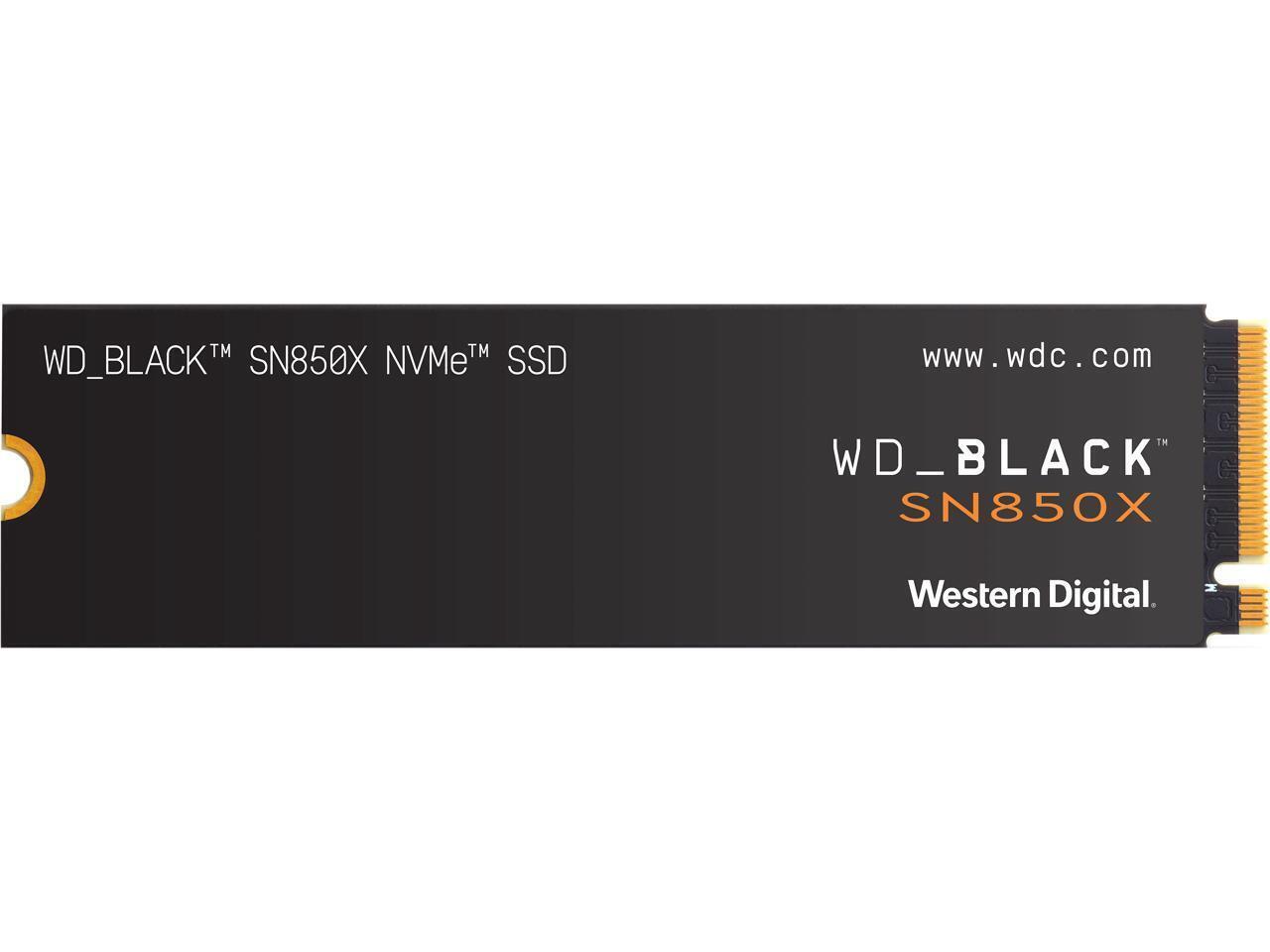 WD_BLACK SN850X NVMe M.2 2280 4TB PCI-Express 4.0 x4 Internal Solid State Drive