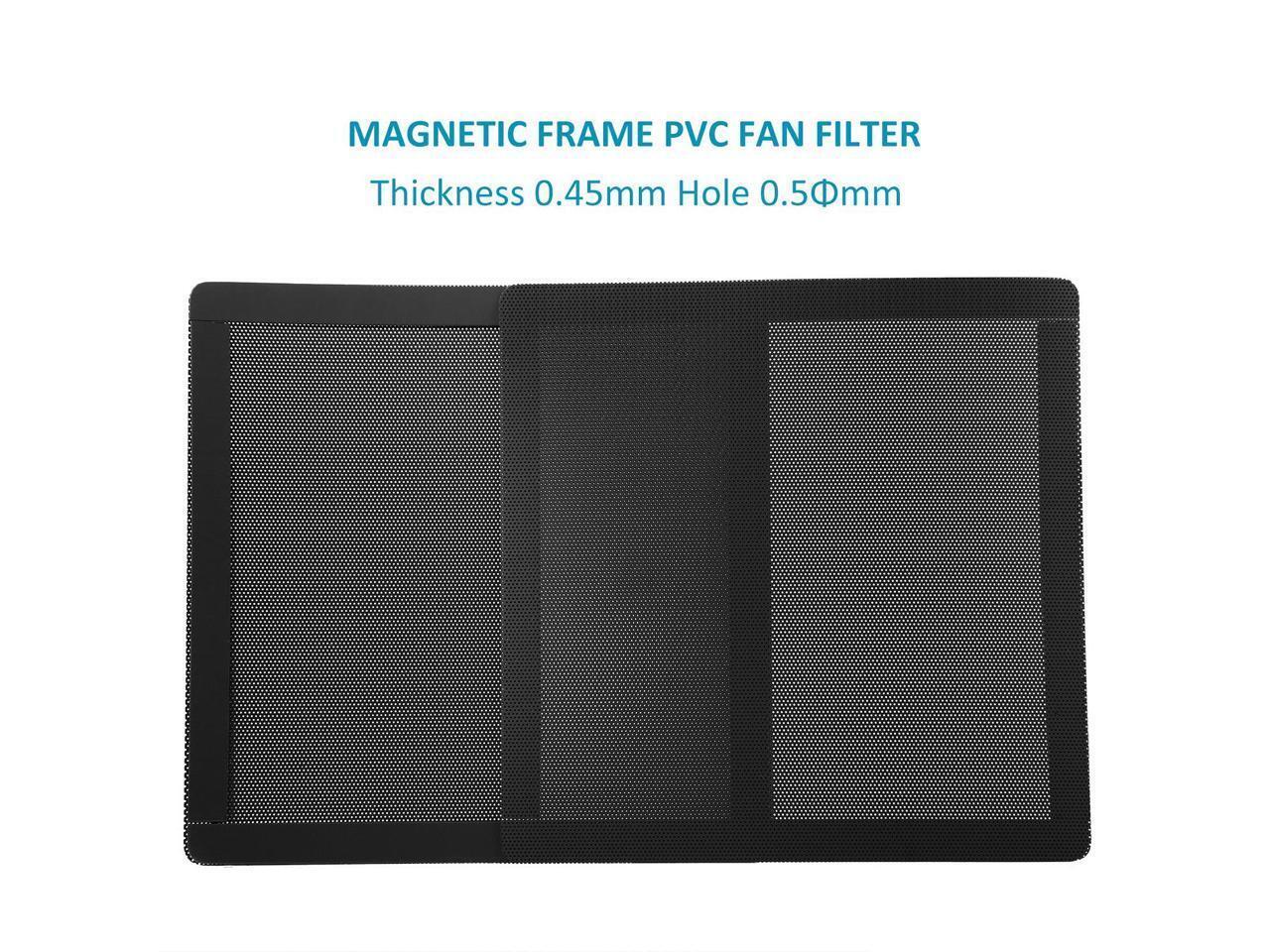 140mm Fan Dust Filter Mesh Magnetic Frame PVC Computer PC Case Fan Dust Proof