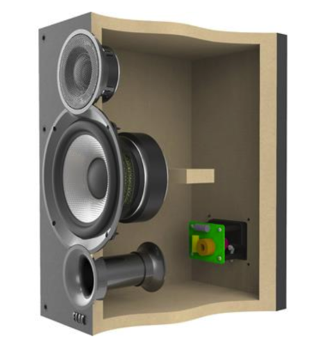 ELAC DB52-BK Debut 2.0 B5.2 2-Way Bookshelf Speakers, Black (Pair)