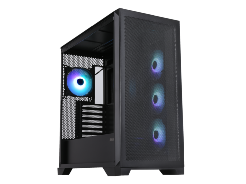 Sama 4501-Black Dual USB3.0 and Type C Tempered Glass ATX Full Tower Gaming