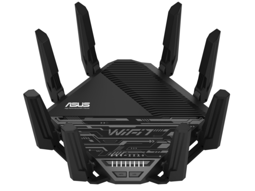 ASUS RT-BE96U BE19000 802.11BE Tri-Band Performance WiFi 7 Extendable Router