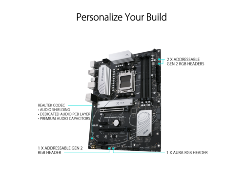 ASUS Prime B650-PLUS AMD B650(Ryzen 7000) ATX Motherboard