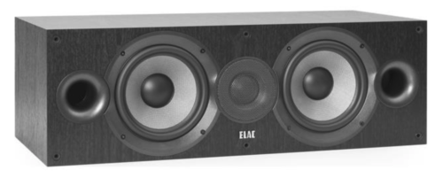 ELAC Debut 2.0 C6.2 DC62-BK Center Speaker, Black