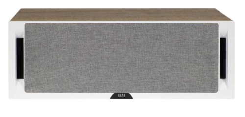 ELAC Debut Reference DCR52 2-Way Center Channel Speaker DCR52-W (White/Oak)