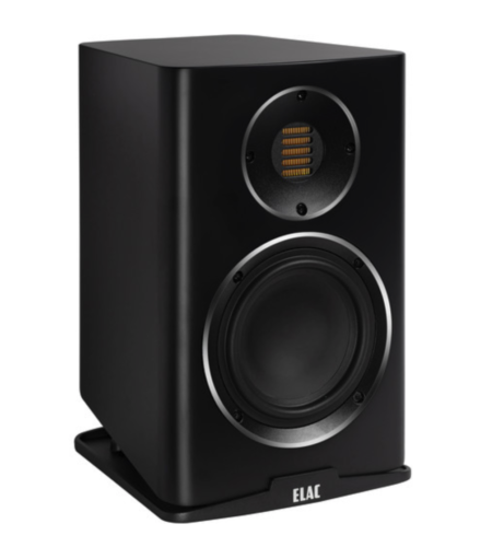 Elac BS243.4-SB Carina Premium Bookshelf Speakers - (Pair) Satin Black