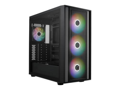 Cooler Master MasterBox 600 Airflow ATX Mid-Tower Case, Back-Connected