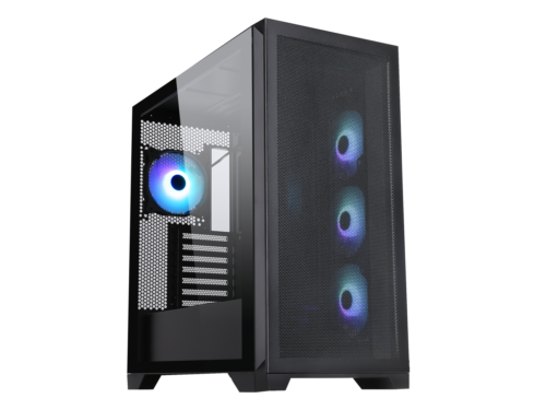 Sama 4501-Black Dual USB3.0 and Type C Tempered Glass ATX Full Tower Gaming