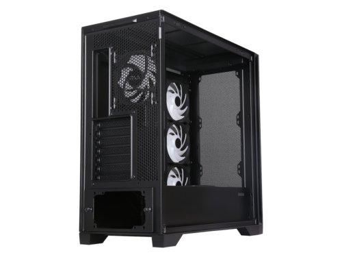 Sama 4501-Black Dual USB3.0 and Type C Tempered Glass ATX Full Tower Gaming