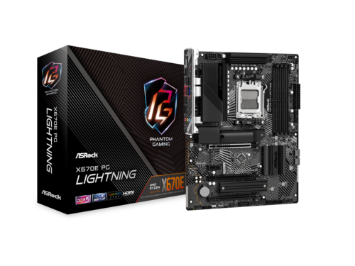 ASRock X670E PG Lightning AM5 ATX Mainboard