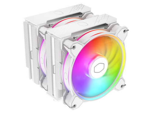 Cooler Master Hyper 622 Halo White CPU Air Cooler, MF120 Halo² Fan