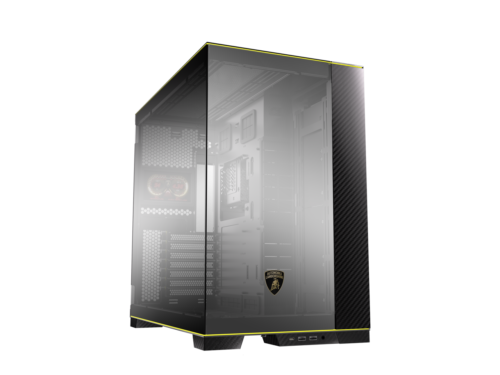 LIAN LI O11 Dynamic EVO RGB  Automobili Lamborghini Edition Black Aluminum /