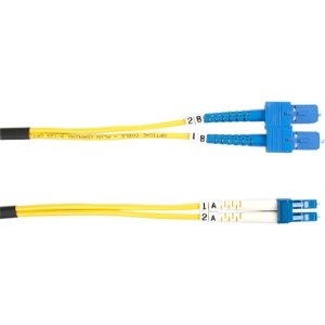 Black Box FOSM-001M-SCLC Fiber Patch Cable - 1M SM 9 Micron SC to L