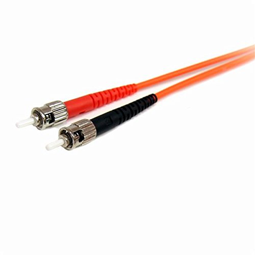 StarTech.com FIBLCST2 6.4 ft. Multimode 62.5/125 Duplex Fiber Patch Cable LC -