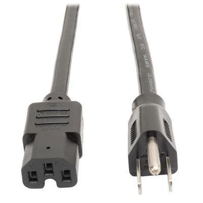 Tripp Lite Model P019-004 4 ft. Heavy Duty 14AWG Power Cord, 5-15P - to - C15