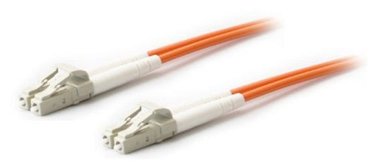 AddOn 1m Multi-Mode Fiber (MMF) Duplex LC/LC OM1 Orange Patch Cable