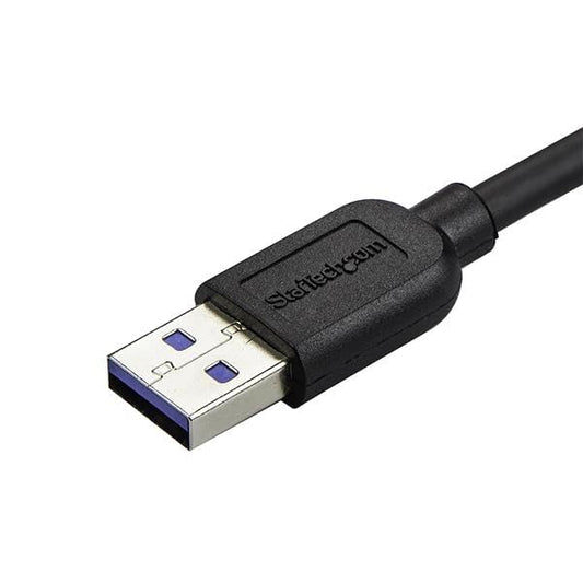 StarTech.com 2m 6 ft Slim Micro USB 3.0 Cable - USB 3.0 A to Right-Angle Micro