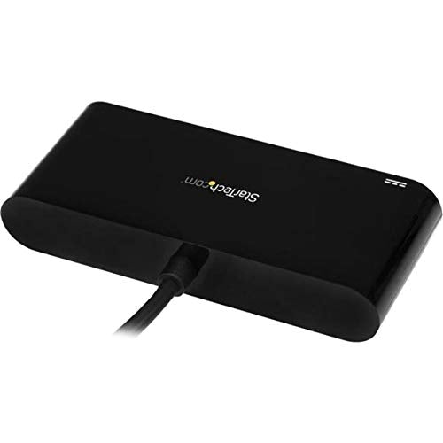 StarTech.com HB30C3AGEPD 3-Port USB-C Hub with Gigabit Ethernet and Power