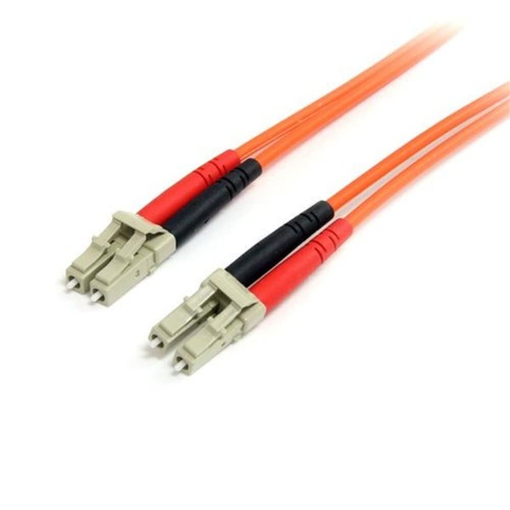 StarTech.com FIBLCLC5 16.4 ft. Multimode 62.5/125 Duplex Fiber Patch Cable LC -