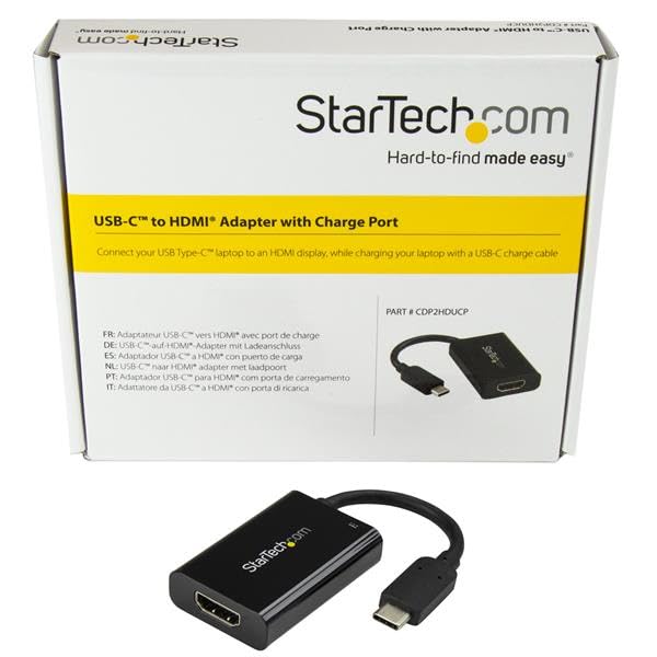 StarTech.com CDP2HDUCP USB-C to HDMI Adapter - 4K 60Hz - Thunderbolt 3