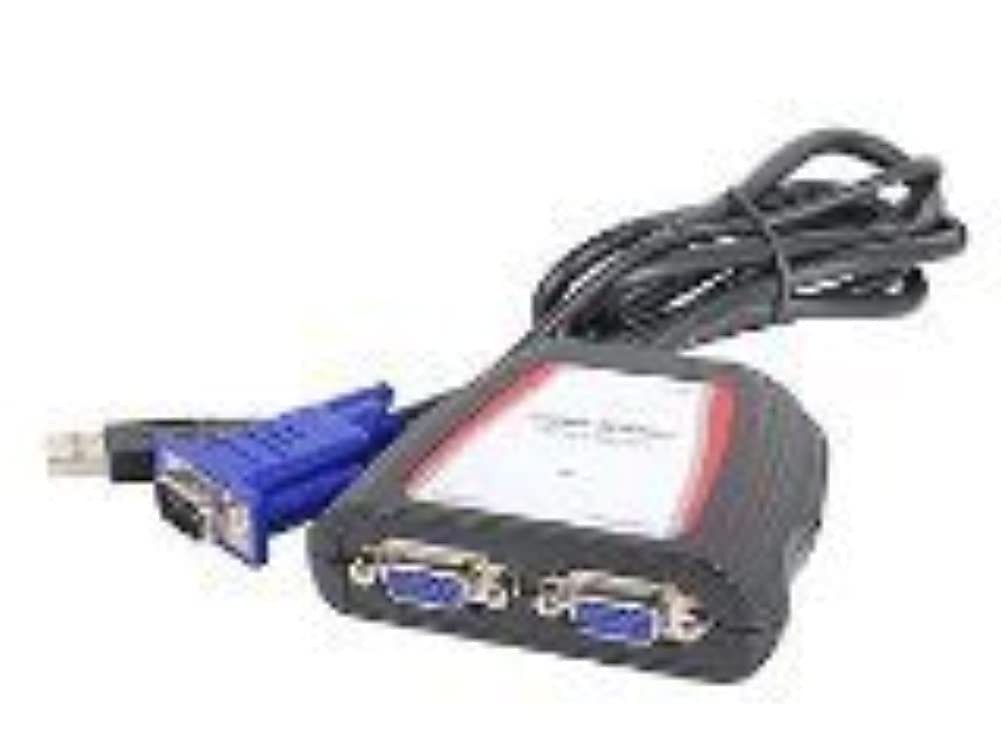 SIIG CE-VG0A11-S1 1 x 2 Compact VGA Splitter