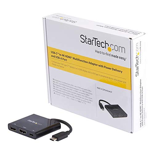 StarTech.com CDP2HDUACP USB-C to HDMI Adapter - 4K 30Hz - Thunderbolt 3