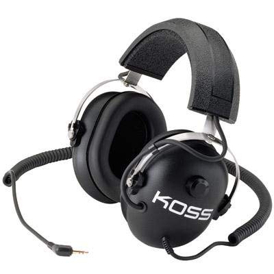 KOSS Black QZ-99 3.5mm/ 6.3mm Connector Circumaural Headphone