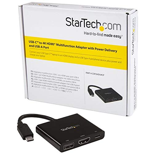 StarTech.com CDP2HDUACP USB-C to HDMI Adapter - 4K 30Hz - Thunderbolt 3