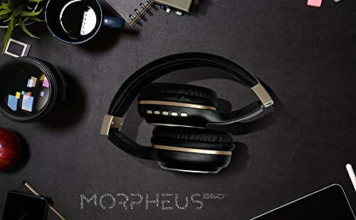 Morpheus 360 HP5500B Wireless Stereo Bluetooth Headphones (Black)