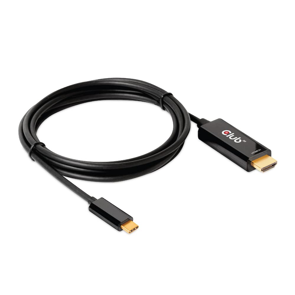 Club 3D HDMI to USB Type-C 4K60Hz Active Cable M/M 1.8m/6 ft - 6 ft HDMI/USB-C