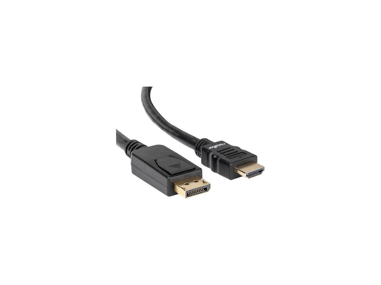 Rocstor DisplayPort/HDMI Audio/Video Cable Y10C261B1