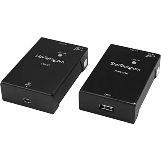 StarTech.com USB2001EXTV 1-Port USB 2.0-Over-Cat5-or-Cat6 Extender Kit - 165 ft.