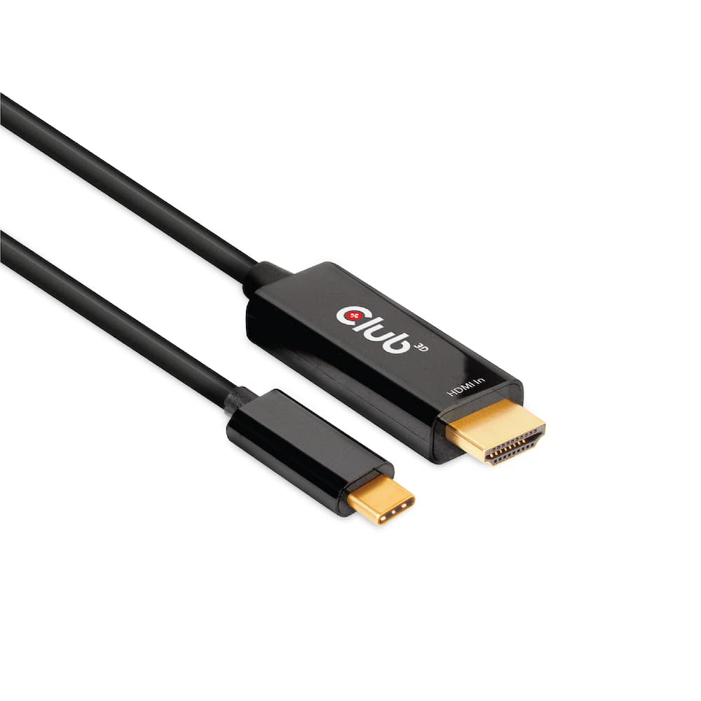 Club 3D HDMI to USB Type-C 4K60Hz Active Cable M/M 1.8m/6 ft - 6 ft HDMI/USB-C