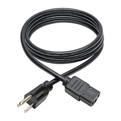 Tripp Lite Model P006-006 6 ft. 18AWG Power cord (NEMA 5-15P to IEC-320-C13)